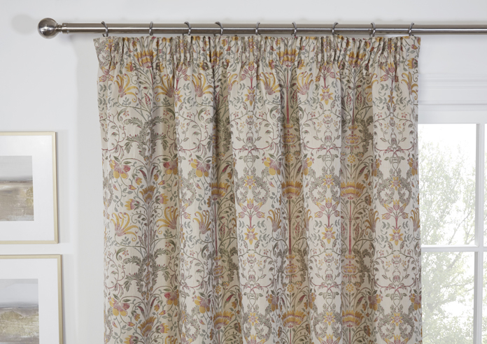 Kyoto Pencil Pleat, Natural - Ready Made Curtains - Image 9